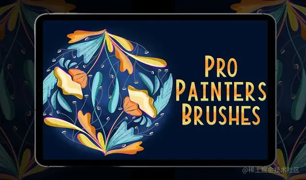 Pro Painters Procreate Brushset on Envato Elements