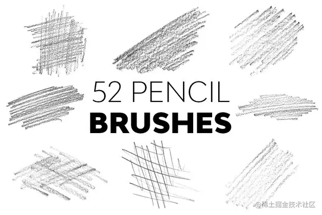 pencil brushes