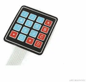 使用矩阵键盘控制访问