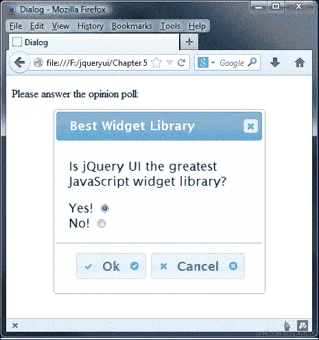 在对话框按钮中添加图标