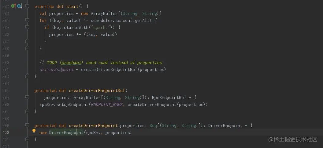 15-CoarseGrainedSchedulerBackend.start()