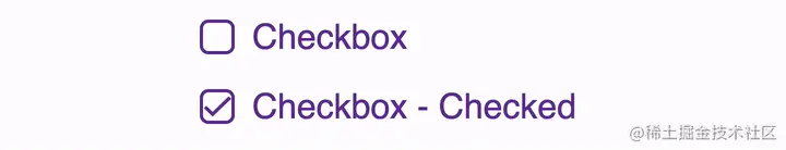gif of the checkbox focus state