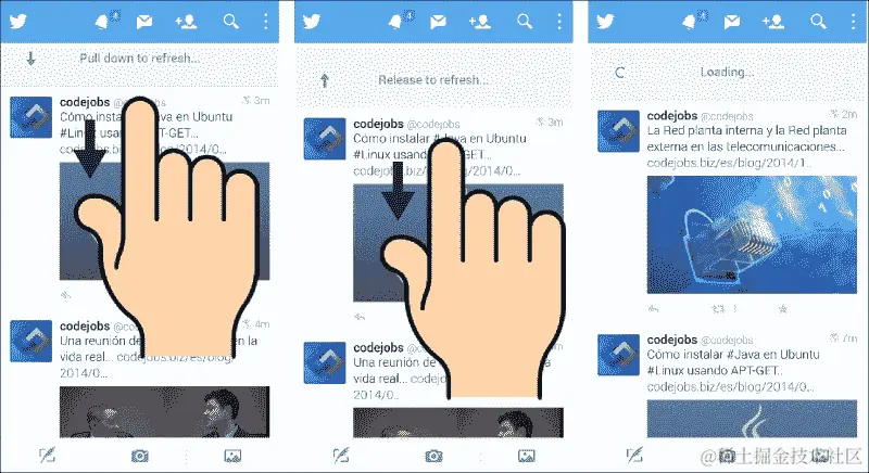 介绍使用 SwipeRefreshLayout 的下拉刷新
