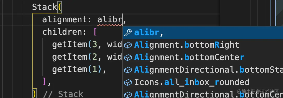 Flutter 中 Stack 的使用详解（内含对比图） | Flutter Widgets前面几篇介绍了ListVie - 掘金