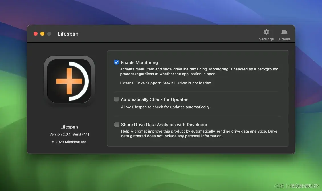 分享Mac上5款非常实用的资源工具Lifespan Lifespan是一款创新的macOS菜单栏应用程序，旨在监控基于闪 掘金