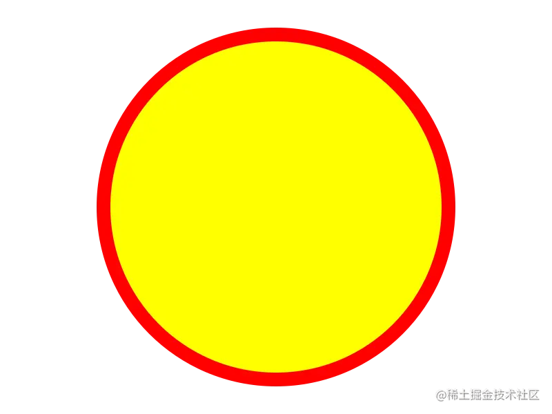 SVG circle