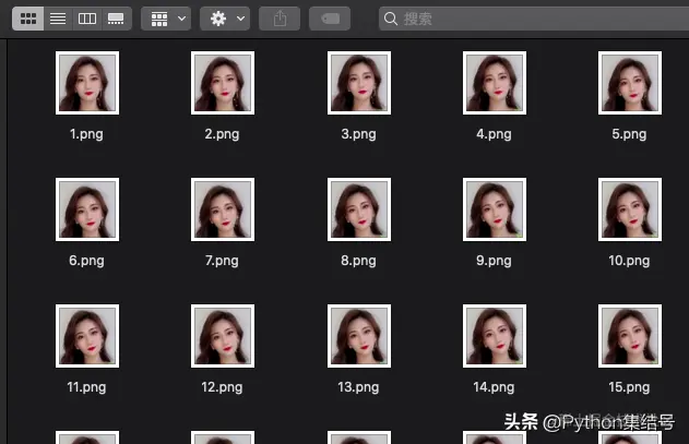 手把手教使用python实现人脸识别
