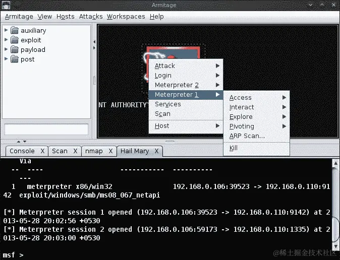使用 Hail Mary 工作