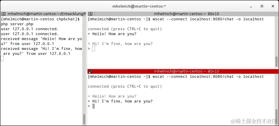 构建一个简单的聊天应用程序