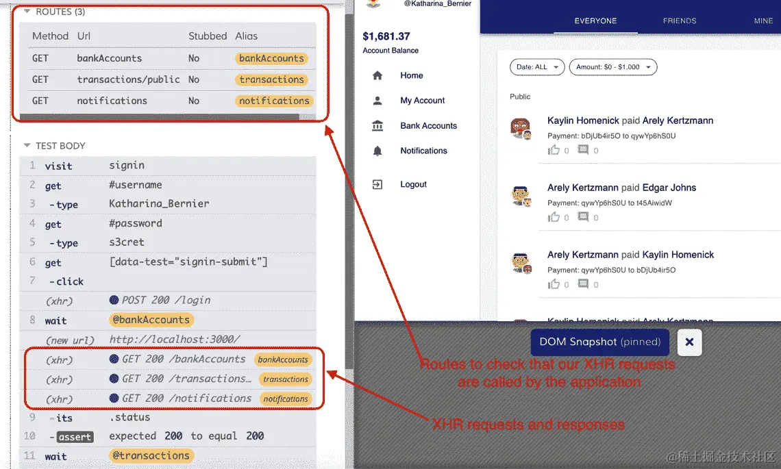 图 11.1-XHR 请求和来自服务器的响应