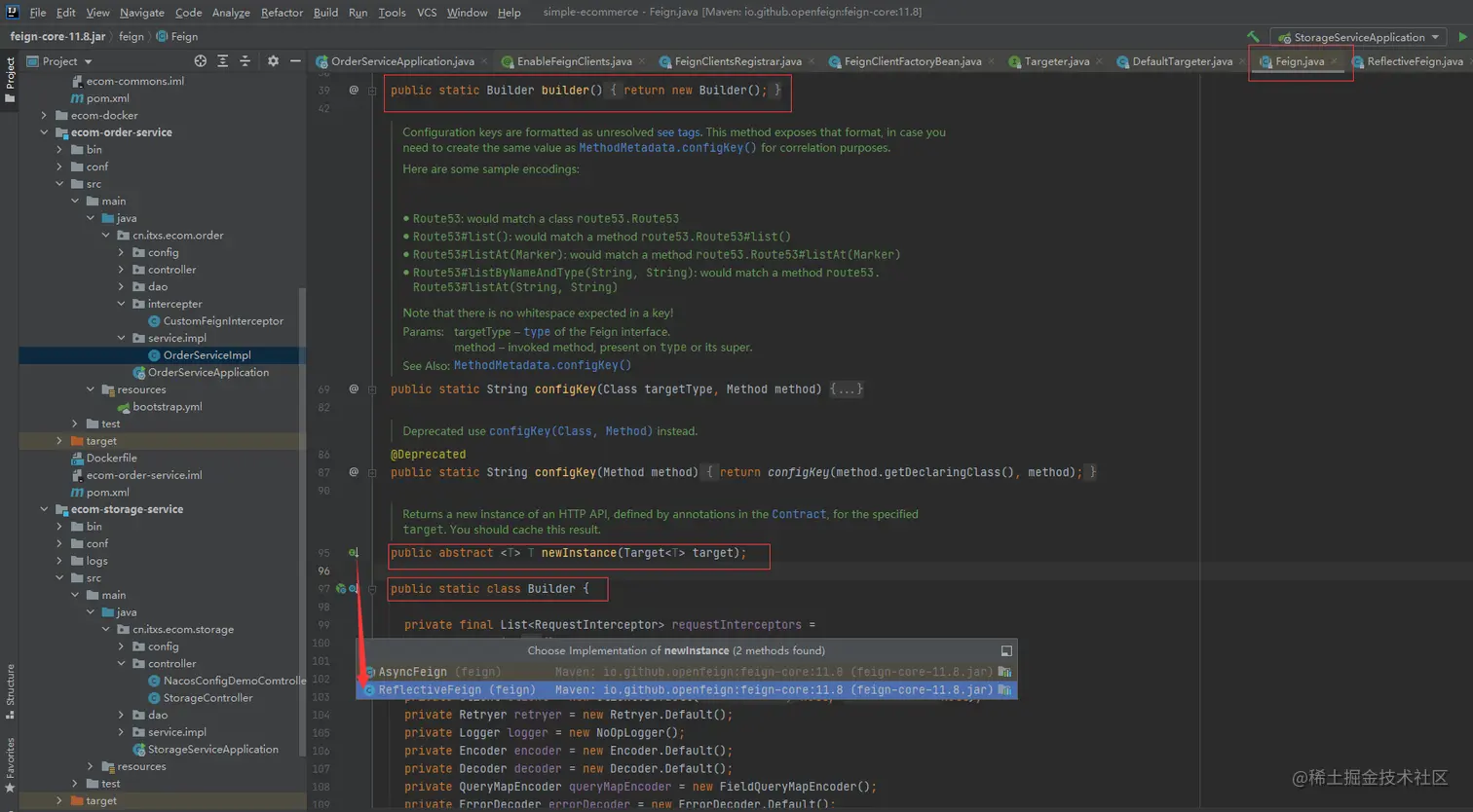 微服务微服务生态组件之Spring Cloud OpenFeign详解和源码分析