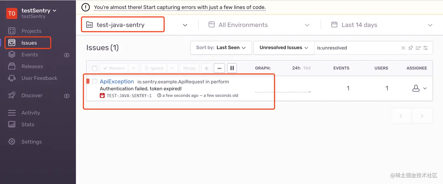 5分钟集成日志监控告警——Sentry+钉钉
