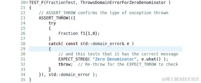 图 3.14：失败的测试