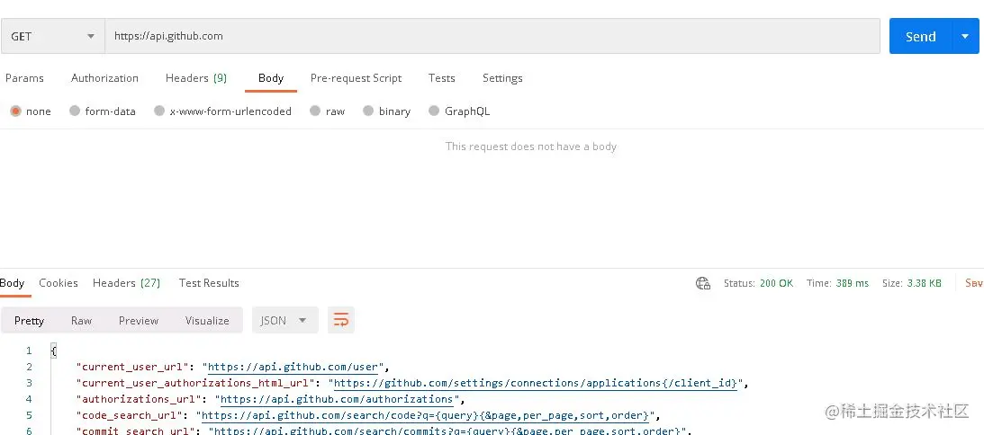 basic api response
