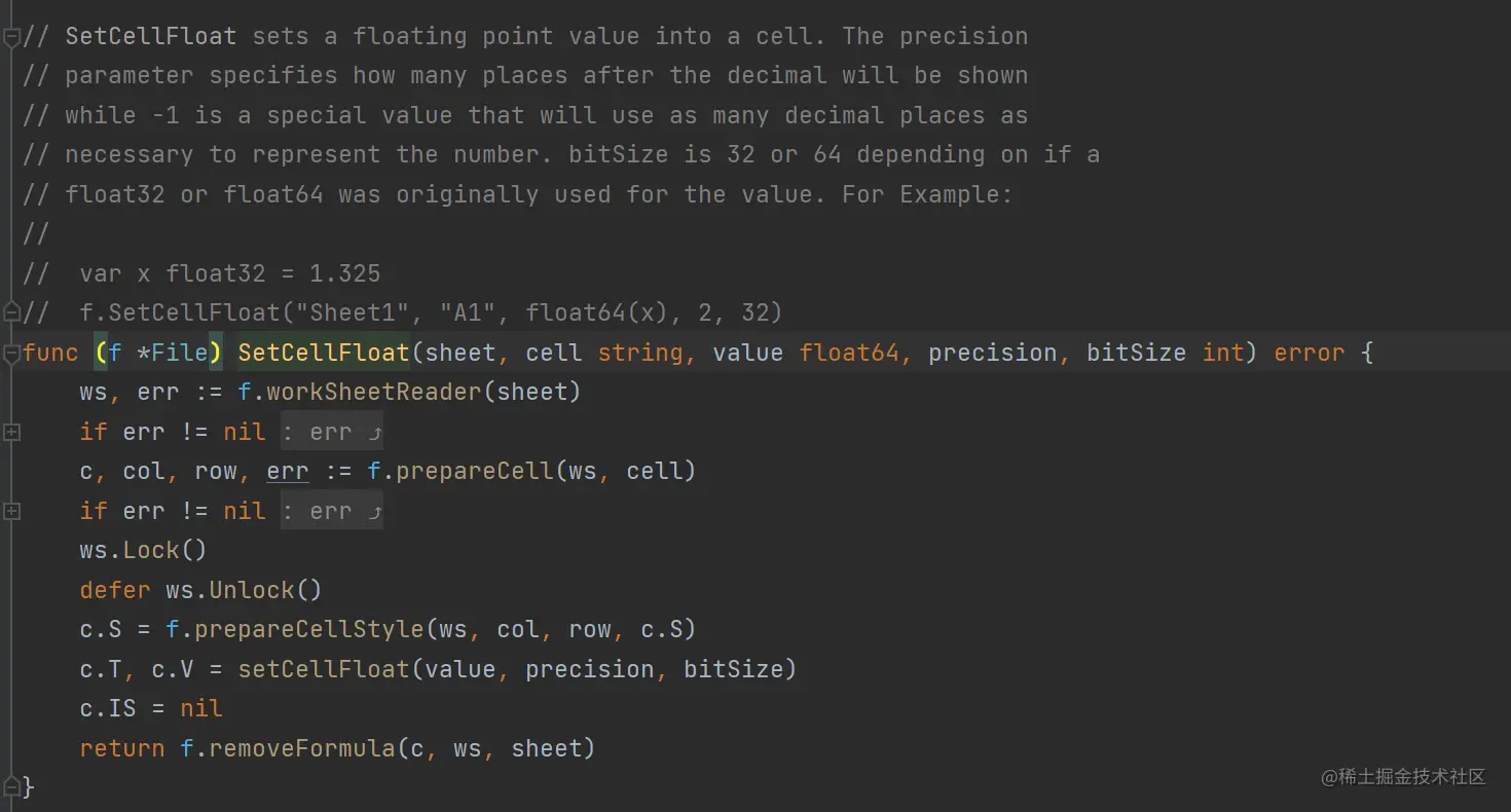 Go-Excelize API源码阅读（三十八）——SetCellValue开启掘金成长之旅！这是我参与「掘金日新计划 - 掘金