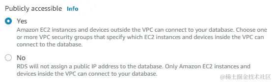 图 5.6 - 使 RDS 实例公开