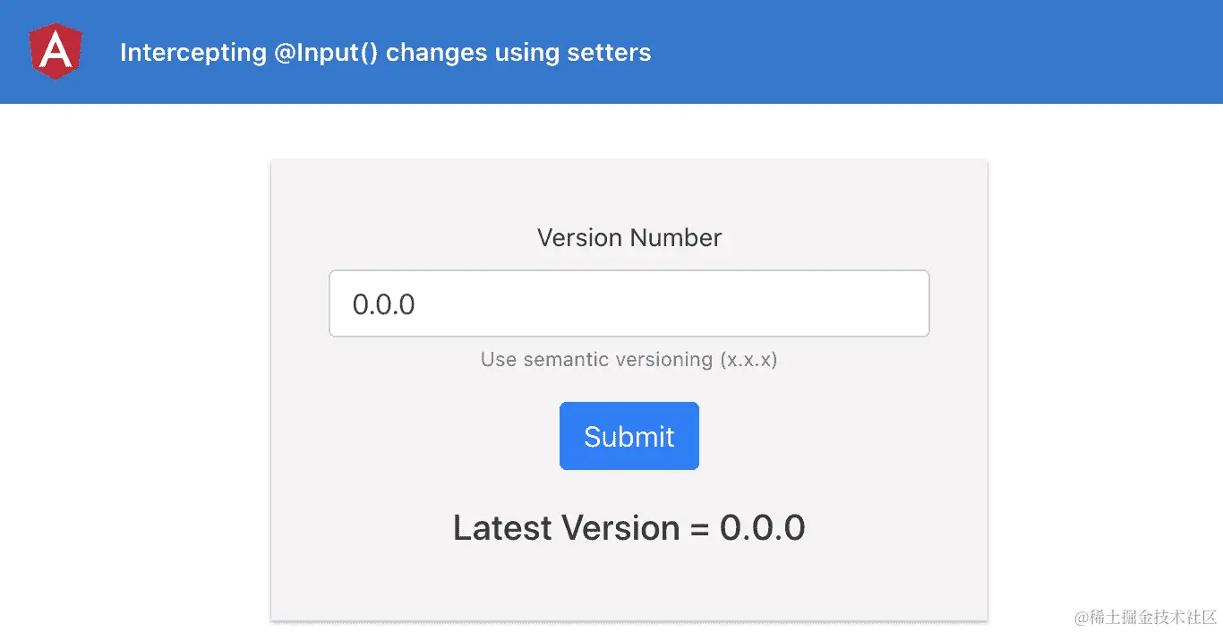 图 1.4 – cc-setters 应用程序在 http://localhost:4200 上运行