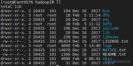 Hadoop分布式部署配置文档