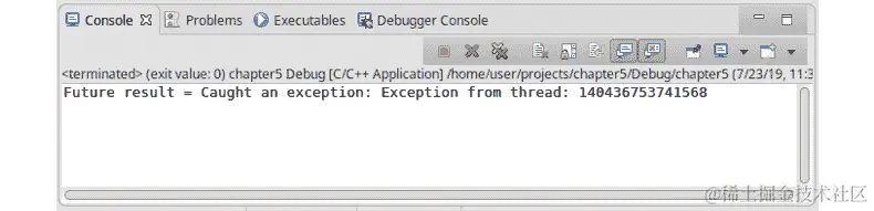 图 5.20：示例执行的结果