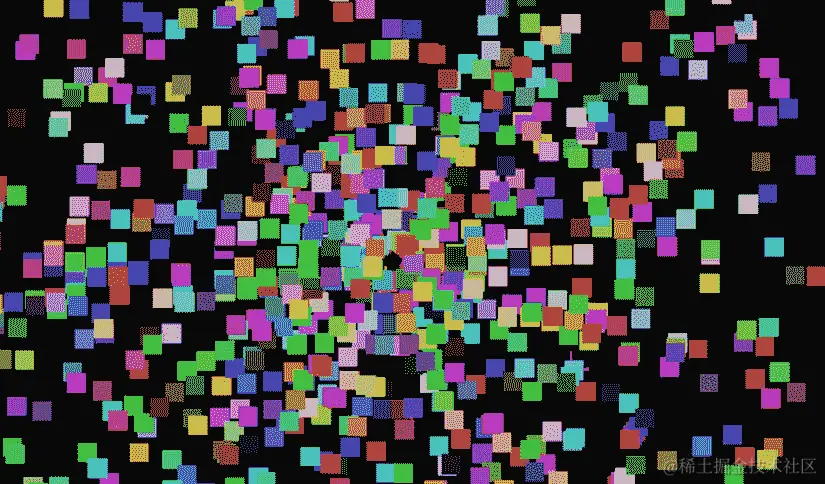 图 22.1 - 粒子系统效果