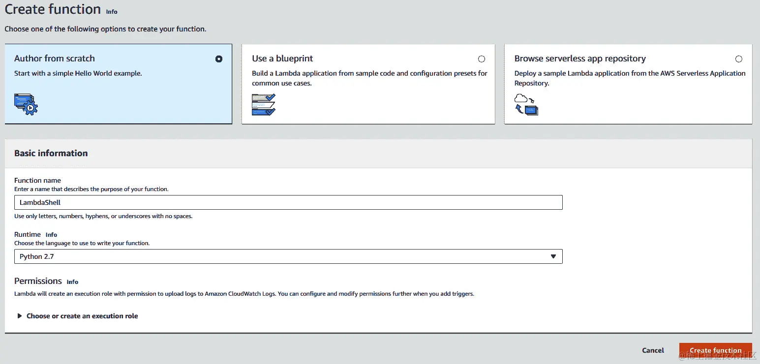 图 7.7 - 为反向 shell 创建函数