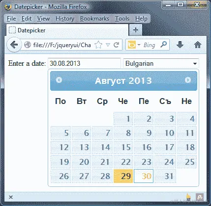 通过 rollup 动态本地化日期选择器