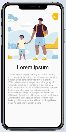 Flutter Responsive Design Phone