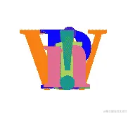 湿油漆彩虹字母污迹编码 drawio