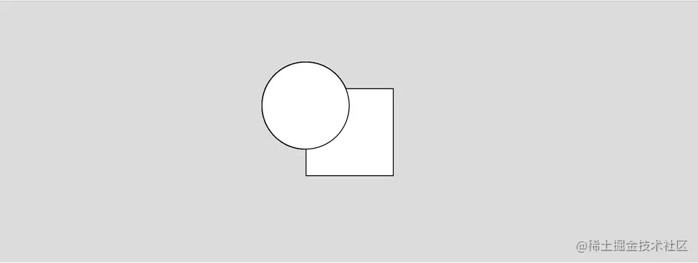 图2-9. 输出圆形和居中矩形