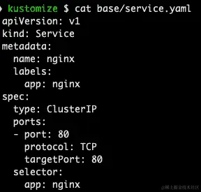 图 8.3 – service.yaml 文件