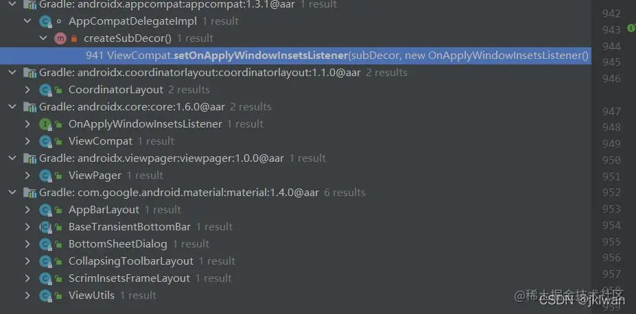 OnApplyWindowInsetsListener