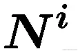 {{\varvec{N}}}^{{\varvec{i}}}