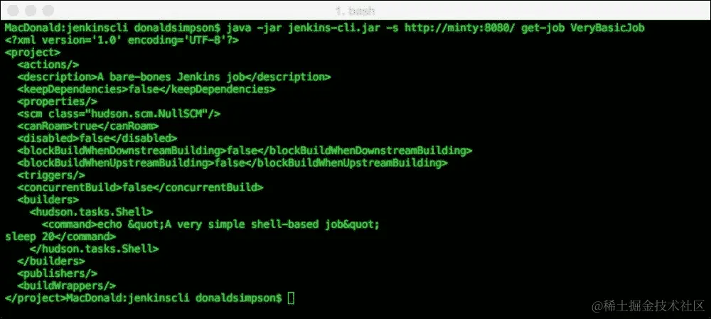 更新 Jenkins 配置
