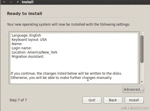 在虚拟磁盘映像上安装 BackTrack