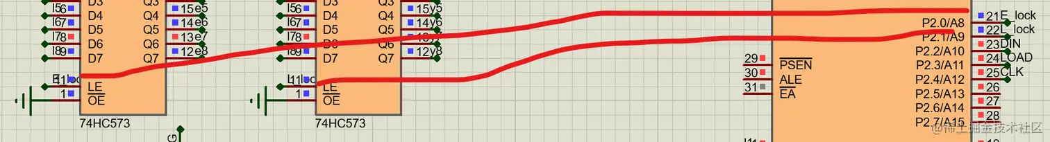 锁存器连接