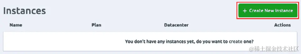 图 11.5 - 创建一个新实例