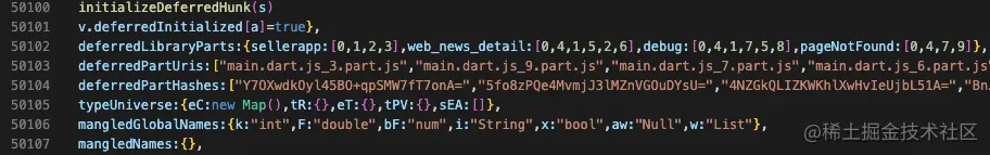 图 7. 分片 main.dart.js 内的 js 加载信息