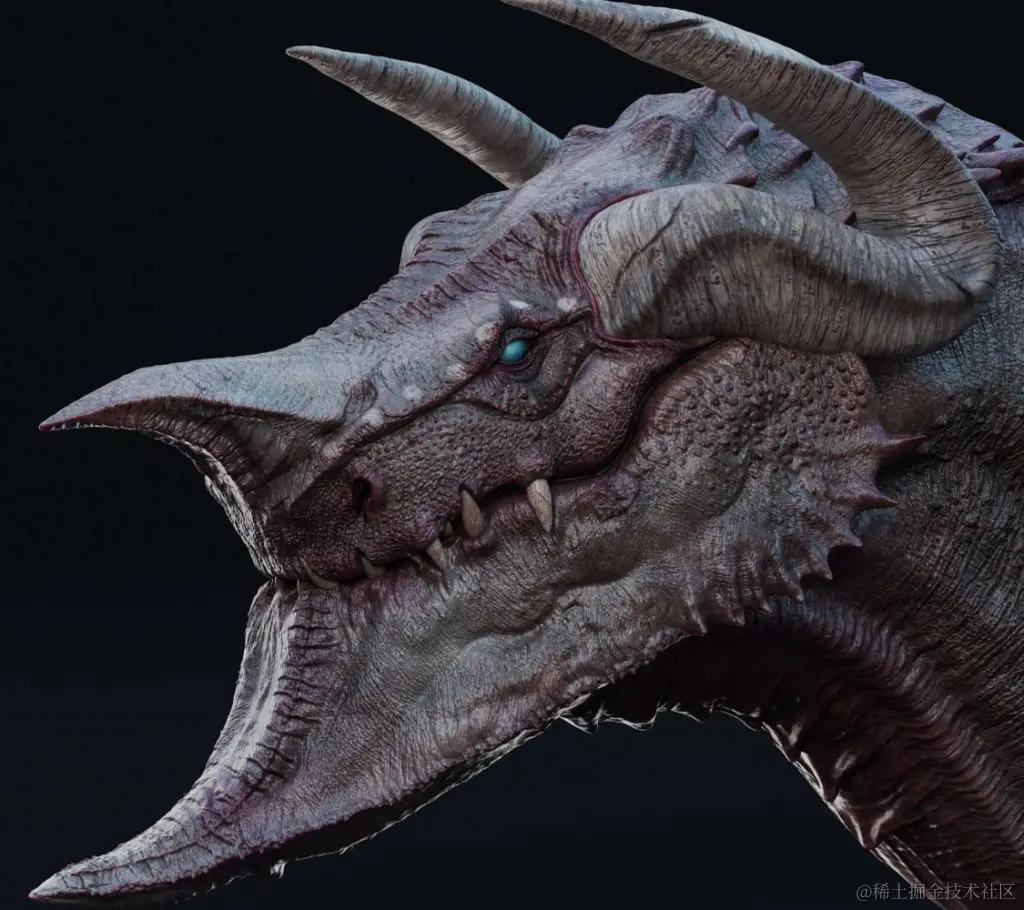 巨蟹怪兽纹理制作和细节雕刻-Renderbus云渲染农场