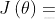 J\left ( \theta \right )
