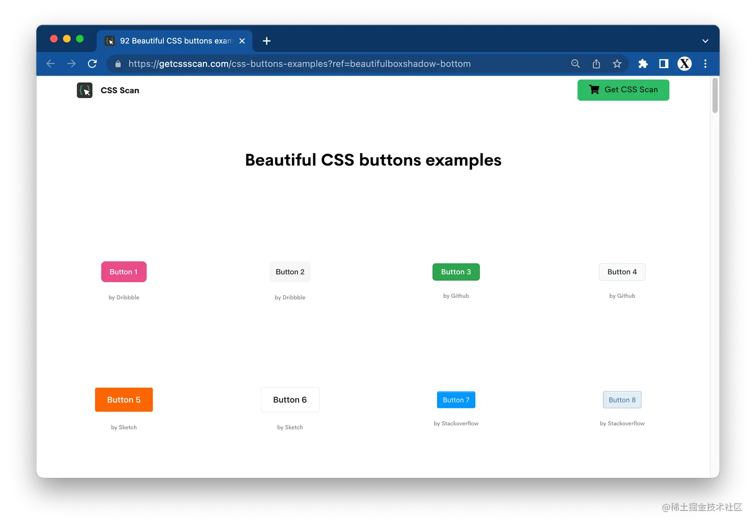 Beautiful CSS buttons examples - CSS Scan