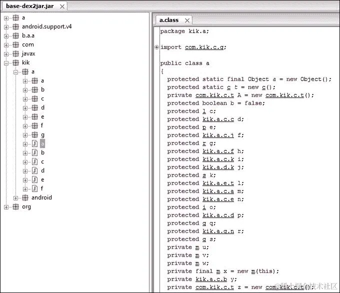 查看应用程序的代码