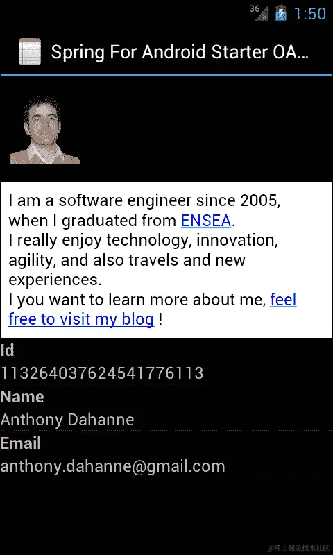 使用 Google 的 OAuth 示例