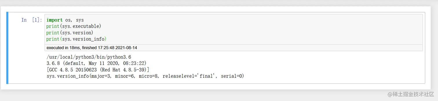 source到目标虚拟空间中启动jupyter