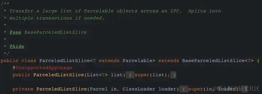 ParceledListSlice.java