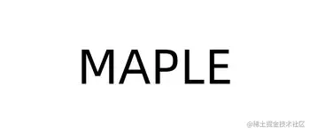 MAPLE (2)