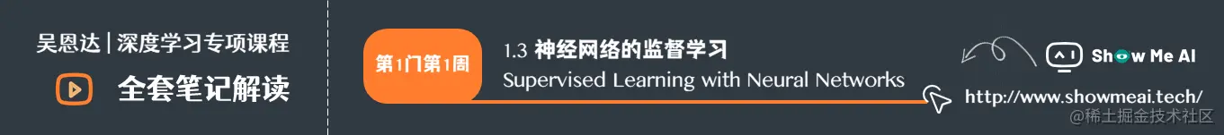 神经网络的监督学习 Supervised Learning with Neural Networks