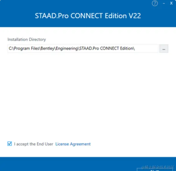 STAAD Pro 2022｜Win中文版｜三维结构设计分析软件｜安装包+安装教程