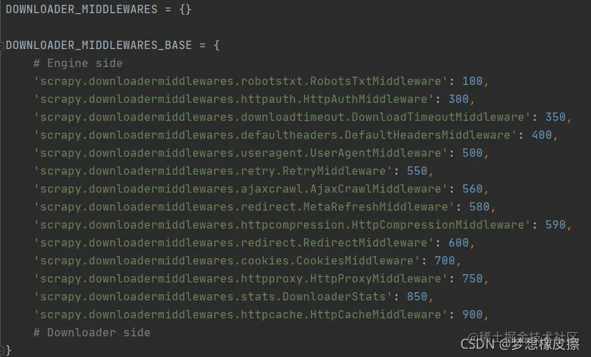 纯纯的爬虫知识，python scrapy 下载中间件知多少