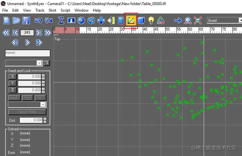 Co-ordinate Control System Panel 