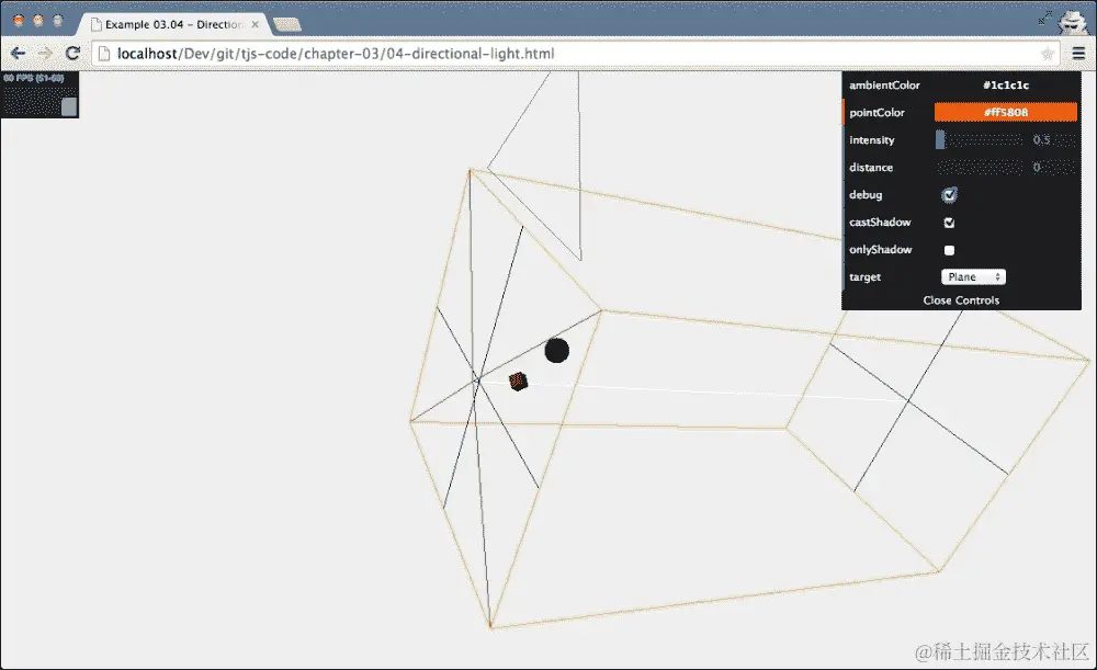 THREE.DirectionalLight